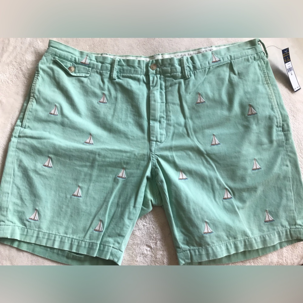 Polo Ralph Lauren Nantucket Sailboat Embroidered Shorts